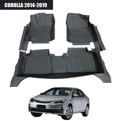 מחצלות רכב עמידות של 5D TPE